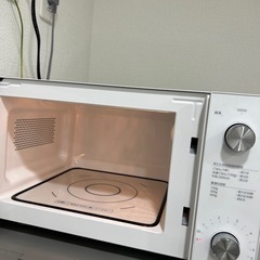 ツインバード　フラット電子レンジの画像