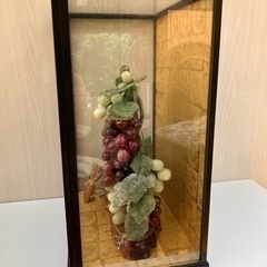 【更に更に値下げ！】置物 玉石ぶどうの画像