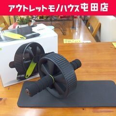 La・VIE 腹筋ローラー ガッテン 保護マット付き エクササイ...