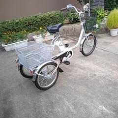 🌅😄貴重品・パナソニック・ハイパワー３輪電動アシスト自転車（配達可能）の画像