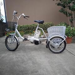 🌅😄貴重品・パナソニック・ハイパワー３輪電動アシスト自転車（配達可能）の画像