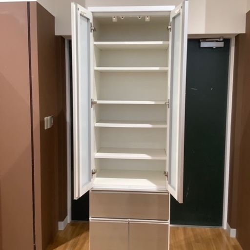 【トレファク神戸南店】松田家具　食器棚【取りに来られる方限定】