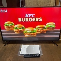 Hisence 液晶テレビ43F68E 43型 4K  2020年製　ハイセンス　美品