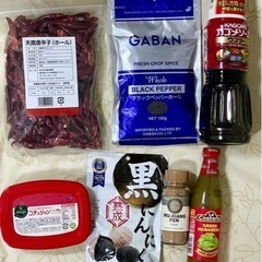 未開封調味料など