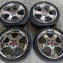 【TH-008】ホイール+タイヤセット☆245/40ZR20☆2...