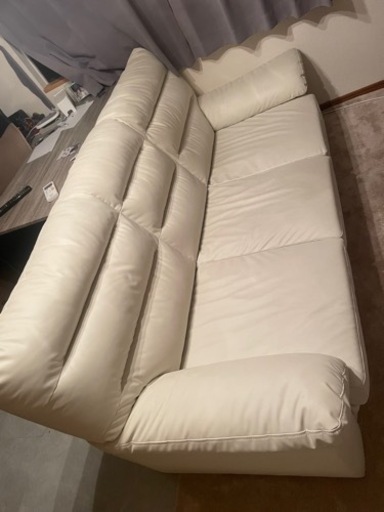 ソファー　白 3人掛け