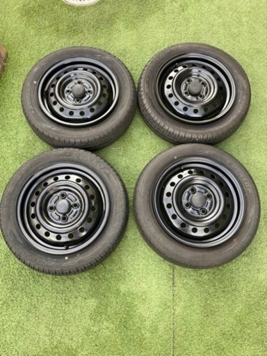 9月30日　お取引終了　155 65 r14 タイヤ　ホイール　４本セット