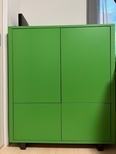 IKEA ストックホルム　キャビネット　グリーン　STOCKHOLM