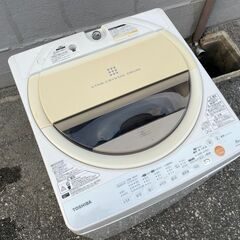 ★動作〇★ 洗濯機 東芝 AW-60GL 2012年製 6kg 幅563x奥行580x高さ957mm
