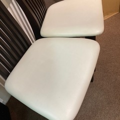 2点セット ハイバックチェア ダイニングチェアの画像