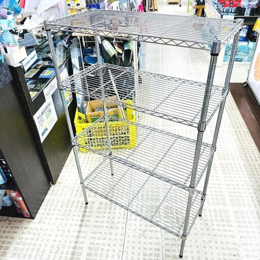 11/14家具 メタルラック 4段 スチール 収納③