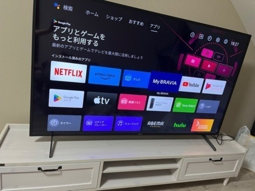 65インチ　4K液晶テレビ/テレビ台(★決まりました)