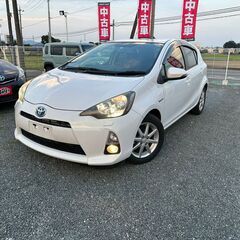 お買い得！AQUA 24年 無事故車 LEDヘッドライト ETC...