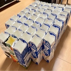 空牛乳パック　折り畳みなし　５０本の画像