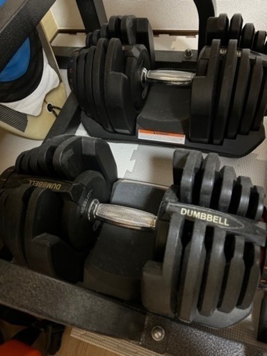 可変式ダンベル　40kg 2個セット