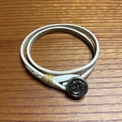商談中 レザーブレスレット
