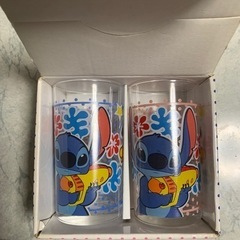 スティッチグラス2個セット新品未使用