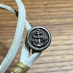 商談中 レザーブレスレットの画像