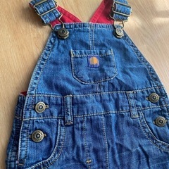 デニム　ロンパース　男女兼用　80cm〜　美品