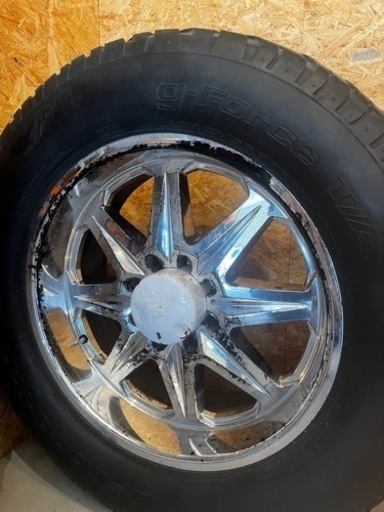 【値下げしました】ハマーh2 325/55r22 8穴　4本セット