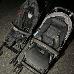 今日引き取り価格‼️コンビ　ベビーカー　バギーカーセット