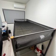 美品　2.3回しか寝てません　IKEA ２段ベッドの画像