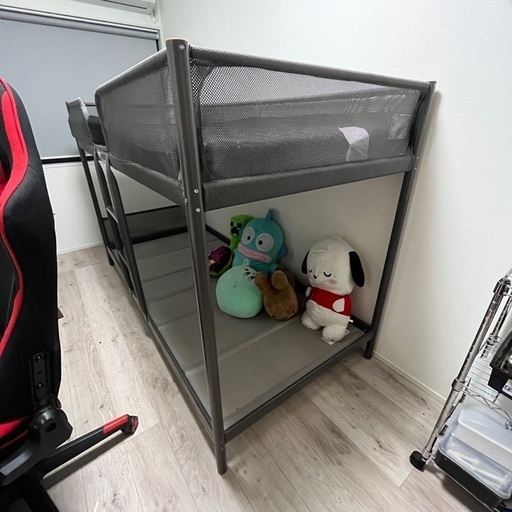 美品　2.3回しか寝てません　IKEA ２段ベッド
