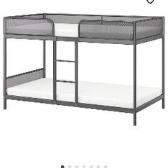美品　2.3回しか寝てません　IKEA ２段ベッドの画像