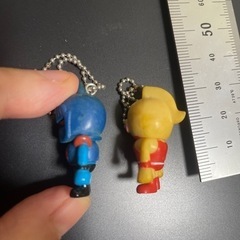 キン肉マンキーホルダー2個の画像
