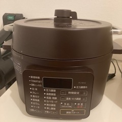 【美品】IRIS OHYAMA 電気圧力鍋 2.2L IRIS ...