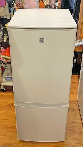 ●近郊配送可(^^♪●2021年製　MITSUBISHI　MR-P15EF　146ℓ冷蔵庫●6か月保証