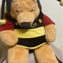 レア★くまのプーさん　ジャンボぬいぐるみ