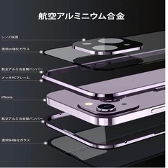 iPhone14plus 強化ガラスケースの画像