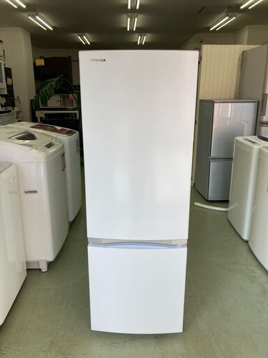 【リサイクルショップ　ピカソ　小松原】2020年製 東芝 TOSHIBA 2ドア 170L 右開き 冷蔵庫 GR-R17BS★2585★
