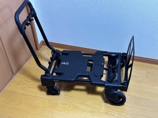FLAT CART 2x4 BLACK アウトドアカート　