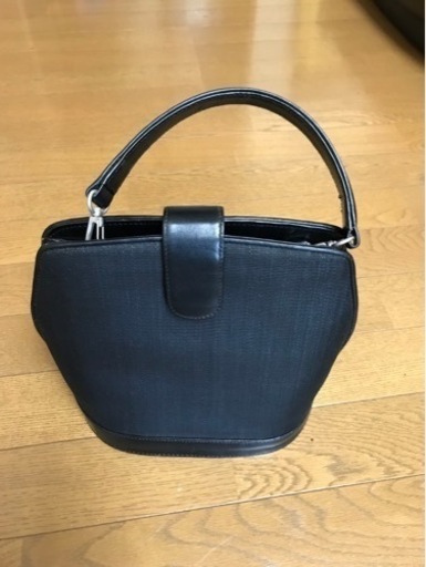 ホースヘアハンドバッグ、黒、お値下げしました。