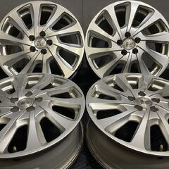 BADX DOS Turbine II バドックス タービンII 17インチ 4本 6.5J5HPCD100+45 プリウス ウィッシュ シエンタ等　(VHS028MY) 