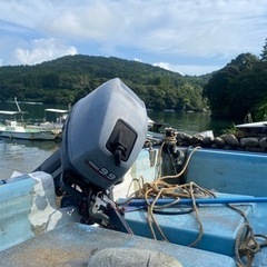 船外機　小型船舶の画像