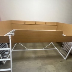 【決まりました、お譲り不可】システムベット　子どもベット　ニトリ...