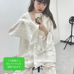 お値下げ　タグ付き　 Kastane 定価7,590円　フレア袖シアージャケットの画像