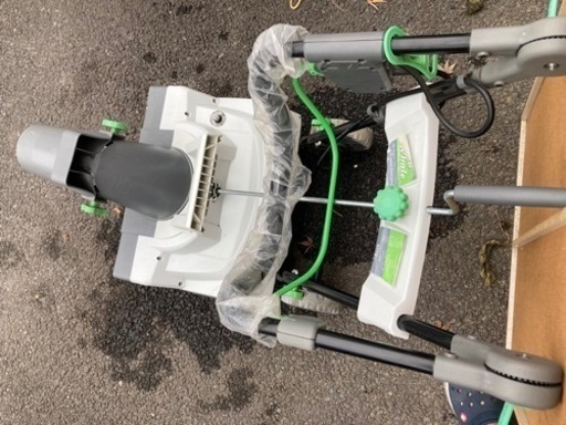 電動除雪機で冬に備えませんか。