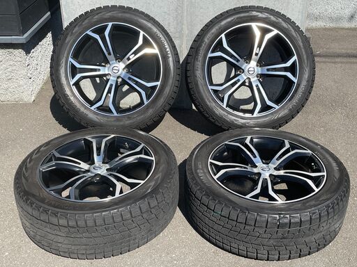 【再値下げ】ボルボXC60　19インチVST Type PLS　2021年製 バリ溝 ヨコハマアイスガード 235/55R