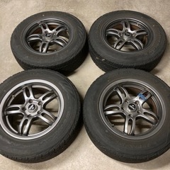 JAOSホイール 16×7J 40  ダンロップ GRANDTREK AT3 215/65R16 98Hの画像