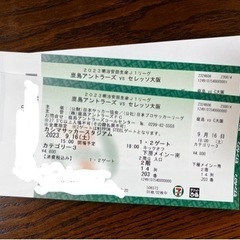 【本日まで募集】アントラーズ観戦(9/16セレッソ大阪戦)先着１名　条件により無料になる場合あり - 東茨城郡