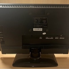 【超美品・リモコン付】16V型LED バックライト搭載 地上デジタルハイビジョン液晶テレビ　液晶モニターの画像
