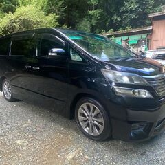 20ヴェルファイア　プラチナセレクシヨン　禁煙車　人気の黒　内外...