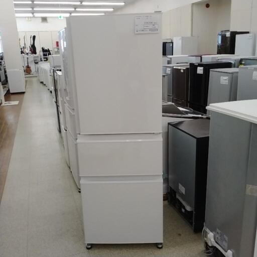 MITSUBISHI 3ドア冷蔵庫 330L 22年製 MR-C33G-W形                 TJ1506