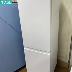 I381 🌈 ジモティー限定価格！2022年製の美品♪ Hisense 冷蔵庫 (175L) ⭐ 動作確認済 ⭐ クリーニング済