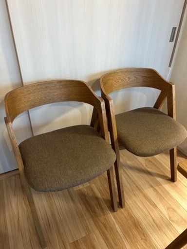 ウニコ 椅子 2脚セット unico(ウニコ)ダイニングチェア二脚セット