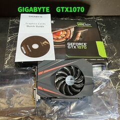 【交渉中】グラボ　GTX1070、8GB + GTX960、2GB